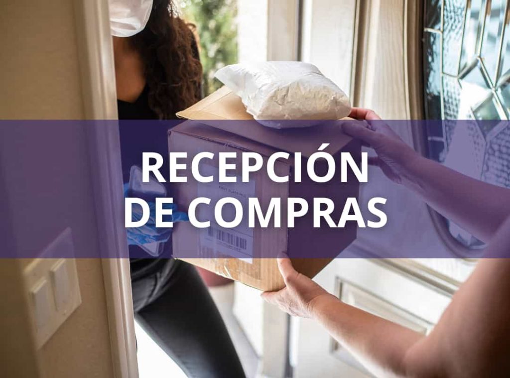 Recepción de compras en Japón