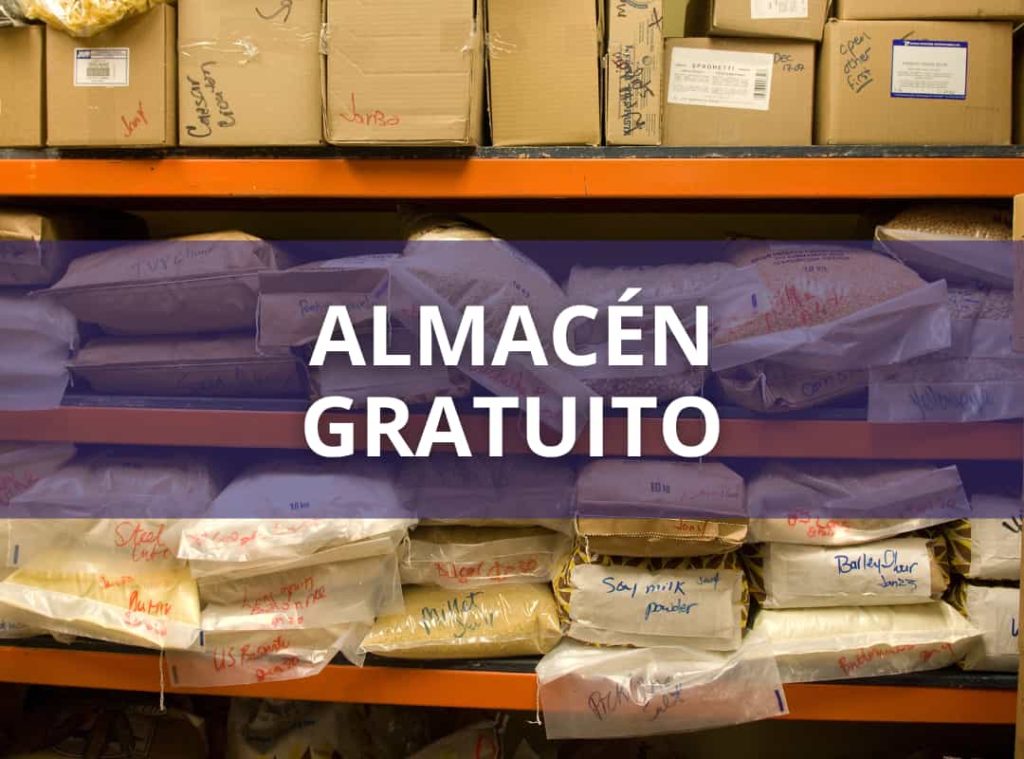 Almacén gratis en Japón